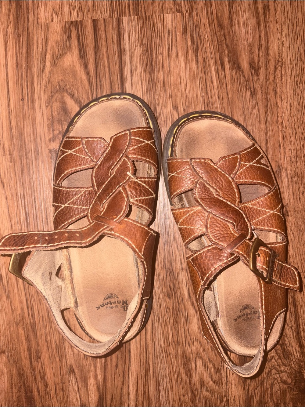 Dr martens sandals- Leather Braided